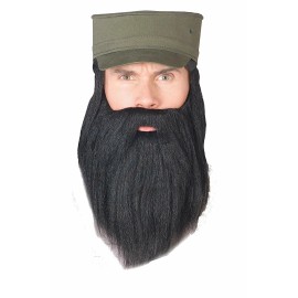 Rubie's Full Straight Beard Rubies 2045 ALL COLORS - Black