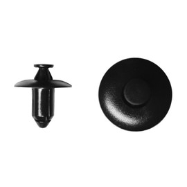 Boston BC5130 Automotive Parts Push Rivets Black 10 per Bag