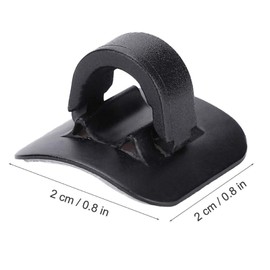 THETAG Bicycle C-Clip Cable Guide, Pack of 6 Mountain Bike Brake Cable Guide Aluminium Alloy Bicycle Frame C Buckle, Brake Cable Guide for Bicycles Mountain Bikes Folding Bikes