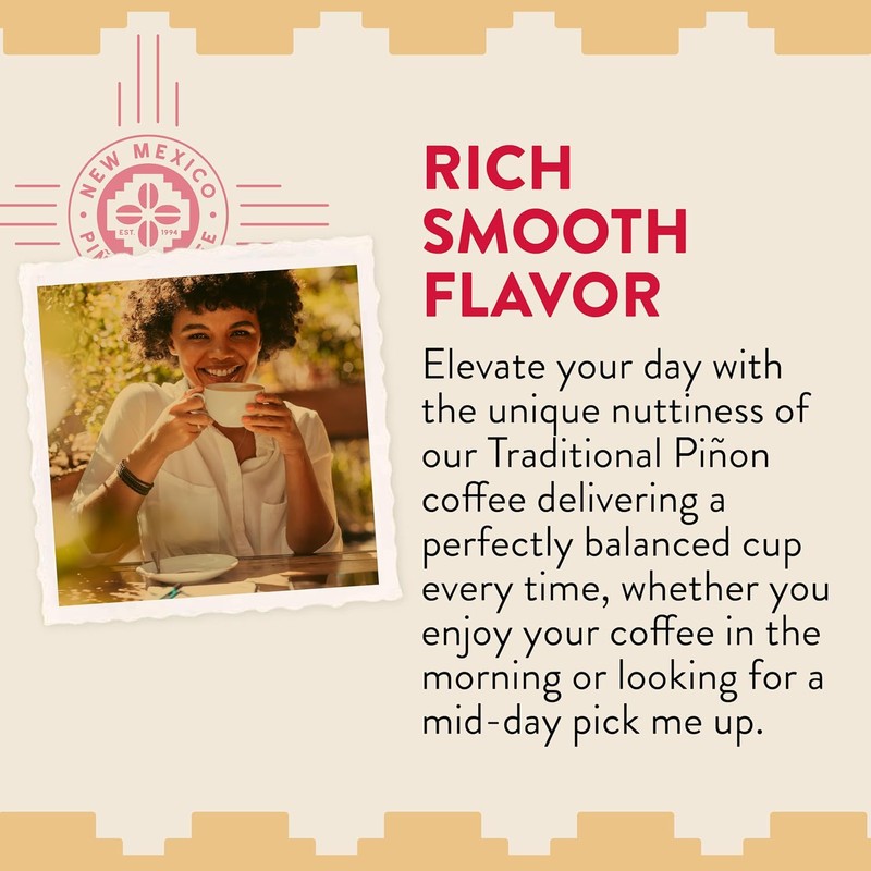 New Mexico Piñon Coffee Naturally Flavored Coffee (Traditional Piñon Whole