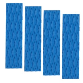 4Piece Surfboard Traction Pads Surfing Front Deck Surf Traction Anti Slip Pad EVA for Surfboard Longboard Shortboard Funboard Fish Skimboard and Kayak