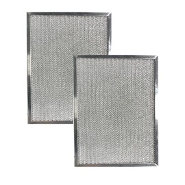 2 PACK Air Filter Factory 10 X 12-1/2 X 3/8 Range Hood Aluminum Grease Filters
