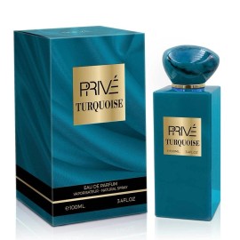 Emper Prive Turquoise Eau De Parfum Rich Niche Exotic Woody For Unisex 100 ML