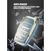 TECART Key Fob Cover Fit for Toyota Alphard Voxy Soft