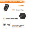 Football Helmet Facemask Repair Kit Fit for Schutt 7& Riddell