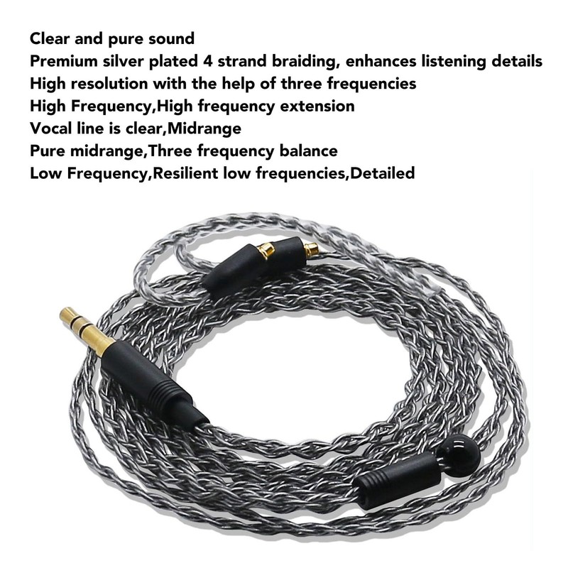 Earphone Cable Replacement for IE100 Pro IE400 Pro IE500 Pro,