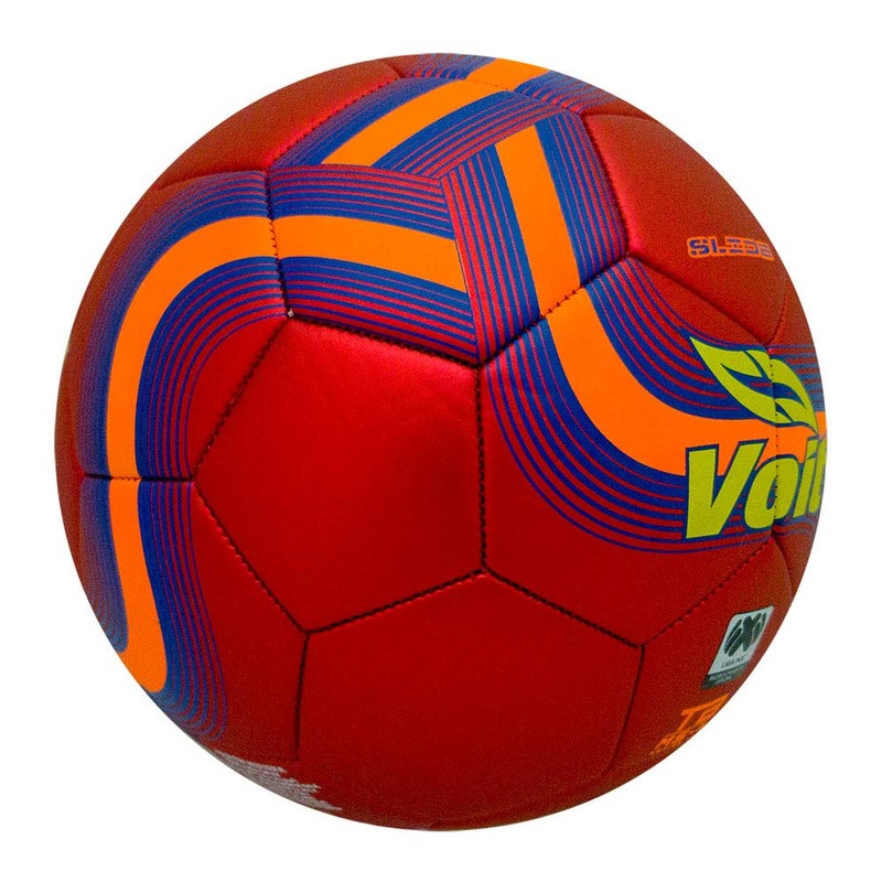 Voit Balón de Fútbol Slide II No.4 Multicolor, Cosido a