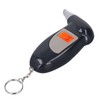 Alcohol Tester Professional LED Digital Keychain Breath Alcohol Detector Audible