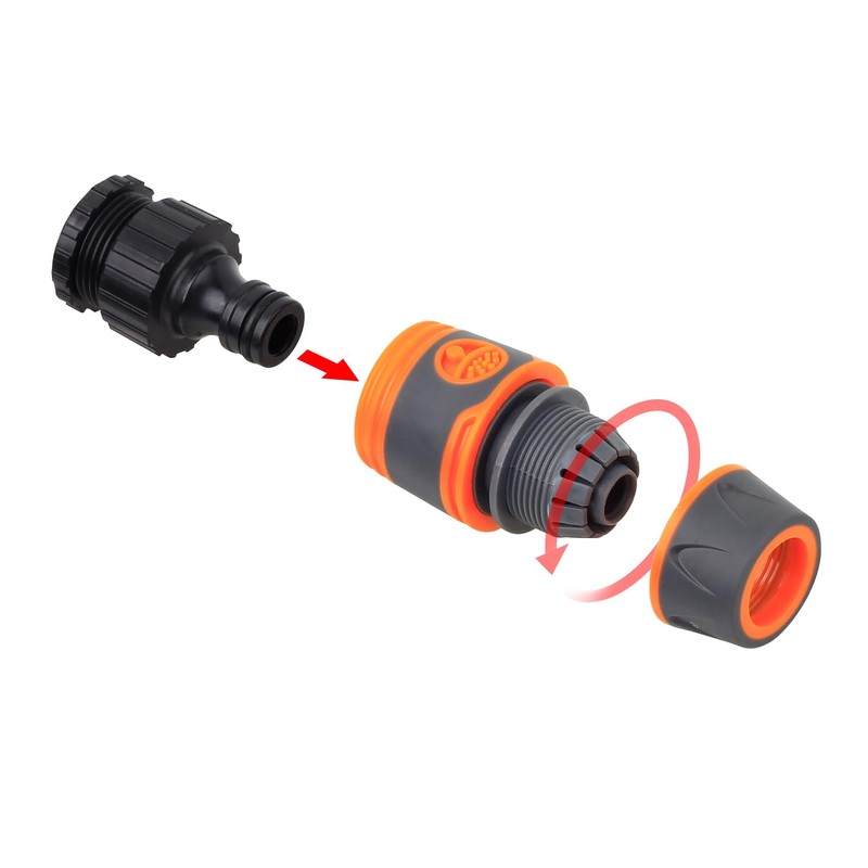 BOLUX-JS Hose Connector Set 13 mm (1/2 inch) : for