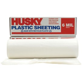 100 ft. x 20 ft. White 6 mil Plastic Sheeting