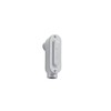 Sealproof Weatherproof Aluminum LB Conduit Body with Threaded Hubs, Stamped