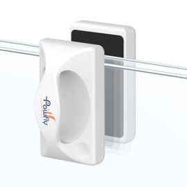 Pawfly 4" Mini Aquarium Magnet Glass Cleaner, Magnetic Fish Tank Cleaner for Glass Aquariums, Strong Magnetic Brush Cleaning Tool for Glass Fish Tanks up to 40 Gallons