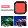 Action Camera Lens Diving Filter, Underwater Diving Waterproof Filter with