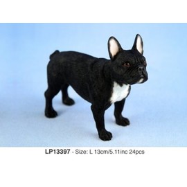 Black French Bulldog Dog Ornament