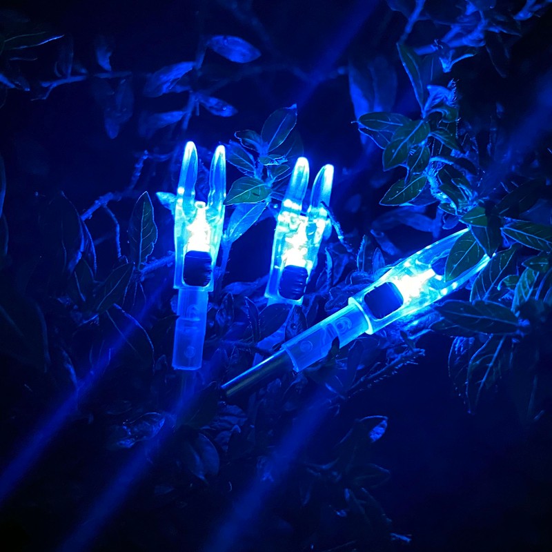 KEAUP 6/12 Pack G Lighted Nocks for Arrows with .165