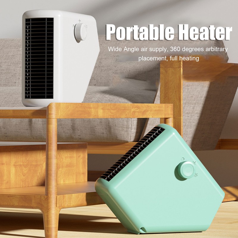 Portable Heater Mini Desktop Quick Heat Intelligent Temperature Control Space