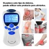Electroestimulador De Pulso Recargable 25 Modos 10 Electrodo