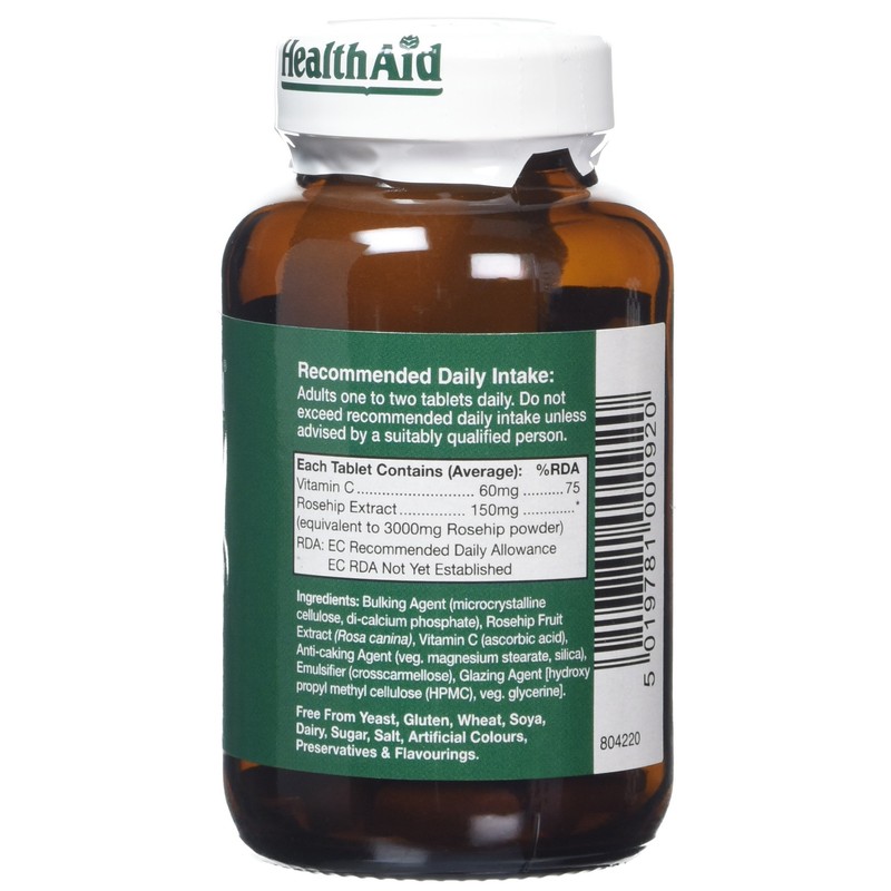 HealthAid Rosehip - 60 Tablets