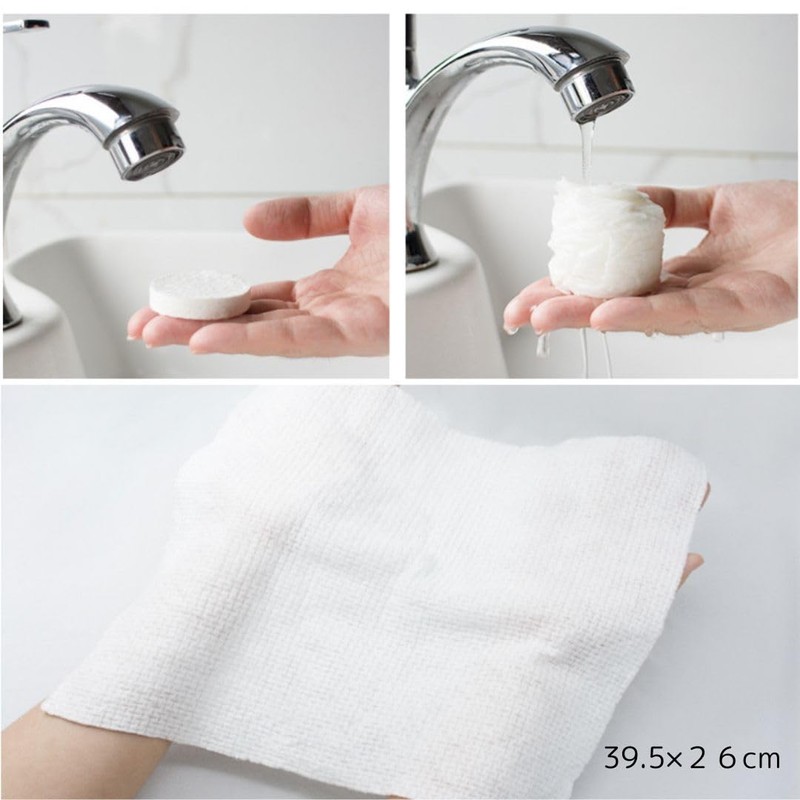GrowGem Compressed Towel, Disaster, Disposable Towel, Disposable Duster, Disaster Prevention,