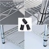 24 Pcs 12 Pairs Wire Shelving Shelf Lock Clips for