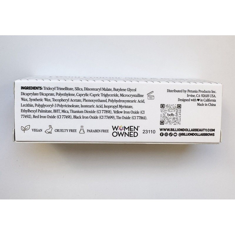 BDB Billion Dollar Beauty Cream Contour Stick & Brush 0.29oz/8.5g