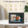 7 Inch Digital Photo Frame, Electronic Photo Frame, 1024x768P Music