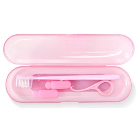 Orthodontic Care Kit for Invisalign Users –V-Shape Toothbrush, 2 Flavored Chewies, Aligner Removal Tool, Breathable Retainer Case – Portable Dental Cleaning Set for Travel & Daily Use