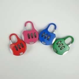 Mini Dial Combination Padlock for School, Library & Personal Lockers Padlock Pink 5ea