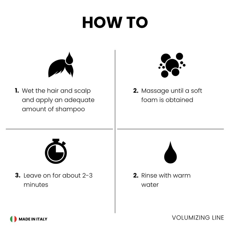 Kmax Volumising Shampoo - Application for Scatter Hair Fibres 250