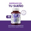 Lifeed5 Sleep Magnesio Vitamina Complejo Valeriana Pasiflora Manzanilla Cápsulas 630