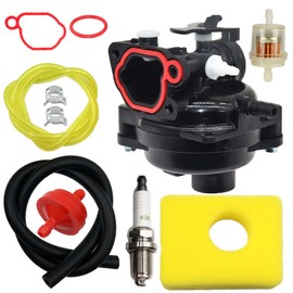 LIZAPUS Carburetor Air Filter Compatible with Poulan Pro Lawn Mower PR500N21SH 96112012401 Replacement Carb