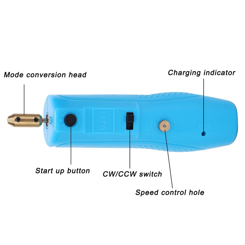 2 in 1 Electric Glue Remover Hand Cutting Cleaning Tool