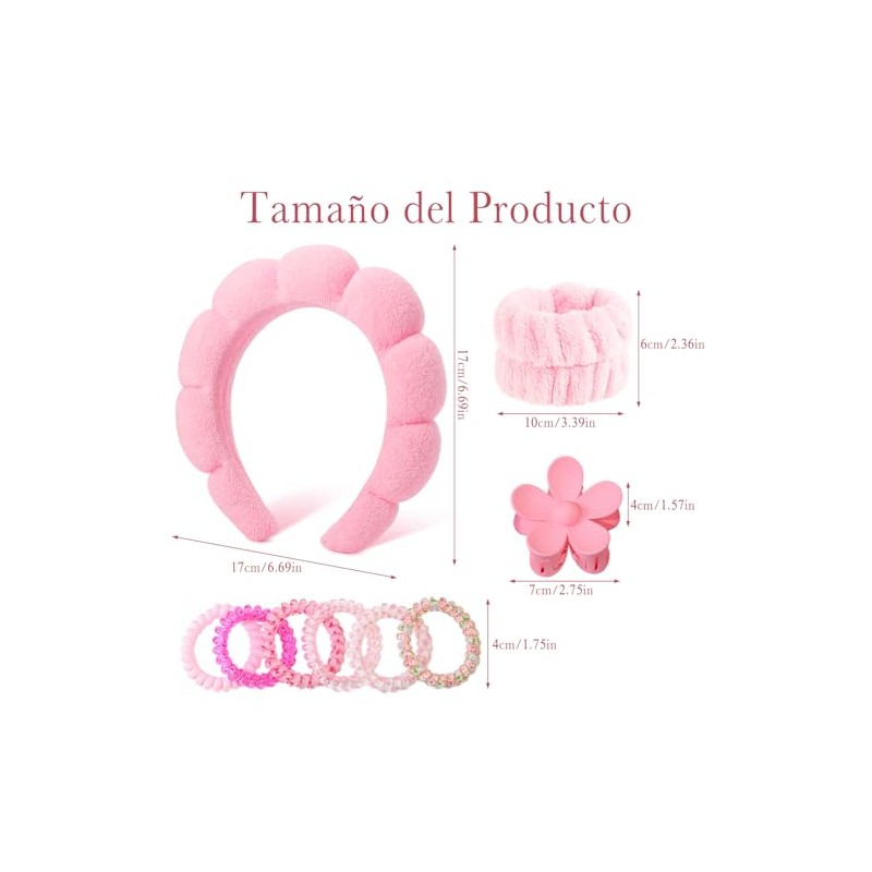 Juego de 10 piezas ZIMRAHYG fabricado en México: diadema nube,