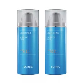 Cyonic 싸이닉 아쿠아 옴므 올인원 플루이드 100ml 2개 Physiogel Aqua Homme All-In-One Fluid 100ml 2pcs