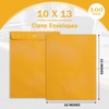 Clasp Envelopes 10x13, 100 Pack Goefun Manilla Envelopes 10x13-100GSM Heavy