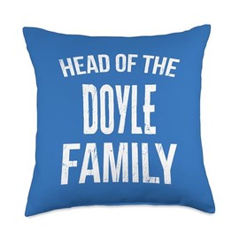 Head Of The Doyle Family Reunion Throw Pillow