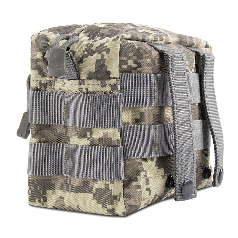 IronSeals MOLLE Pouch, 2 Pack Multi-Purpose Tactical Compact Water-Resistant Utility