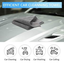 Drying Towels Car Detailing, Thick Microfiber Cleaning Cloth, Shiny Bath Wipes Shower Cleaning Cloths Microfiber Towels for Cars, Auto Detailing, Windows, Bathroom, Scratch Free (11.81*11.81in)