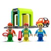 Wooden Train Accessories Car Washer for Railroad Train Track, Train