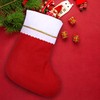 Cooraby Red Felt Christmas Stockings Xmas Fireplace Hanging Stockings Holiday