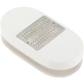 Kai Europe DH Sterling Silver Grater Plastic 13,60 x 7 x 3.20 cm, White