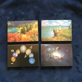 Unbranded AirAds Dollhouse 1:12 Miniatures wall decor frameless painting Room Decor  Lot4