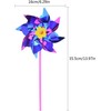 50 Pcs Plastic Rainbow Pinwheel,Windmill Party Pinwheels DIY Pinwheels Set