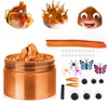 Orange Temporary Hair Color Wax for Party Cosplay Crazy Hair