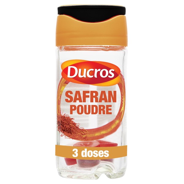 Ducros Saffron Powder, 3 x 0.1 g