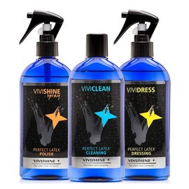 Vivishine Spray - Vividress w/Spray - Viviclean Combo - for Latex Clothing