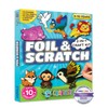 Craftikit ® Award-Winning Foil Art & Rainbow Scratch Art for