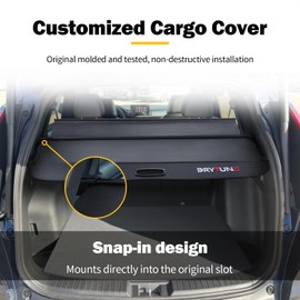 Drytuns Cargo Cover for Honda CRV 2026 2025 2024 2023, Retractable Cargo Trunk Cover for Honda CRV 2023-2026, w/Extension and Straps