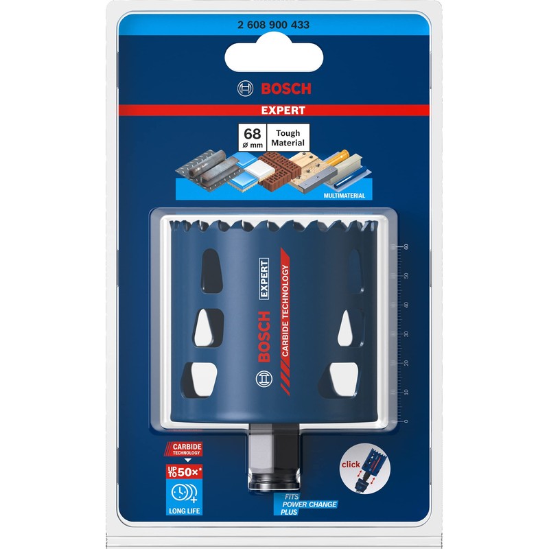 Bosch Professional 1x Expert Tough Material Hole Saw for (Wood