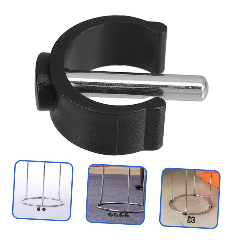 GRIRIW 4 Pcs Latch Clamp for Walking Sticks Adjustable Replacement